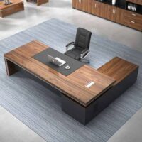 High-End Floating Top Director Desk